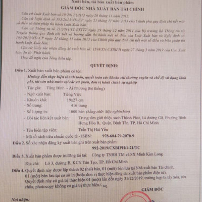 HƯỚNG DẪN THỰC HIỆN THANH TOÁN, QUYẾT TOÁN CÁC KHOẢN CHI THƯỜNG XUYÊN VÀ CHẾ ĐỘ SỬ DỤNG KINH PHÍ, TÀI SẢN NHÀ NƯỚC TẠI CÁC CƠ QUAN, ĐƠN VỊ HÀNH CHÍNH SỰ NGHIỆP