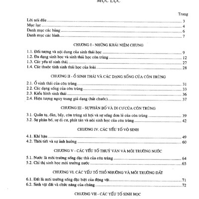 Sinh thái học côn trùng