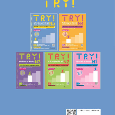 Try! Kỳ Thi Năng Lực Nhật Ngữ N5 - Phát Triển Các Kỹ Năng Tiếng Nhật Từ Ngữ Pháp (Phiên Bản Tiếng Việt)