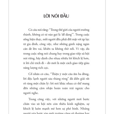 Nói Chuyện Là Bản Năng, Giữ Miệng Là Tu Dưỡng, Im Lặng Là Trí Tuệ (Tập 2)