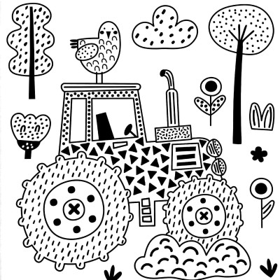 My Magic Painting Book: Farm