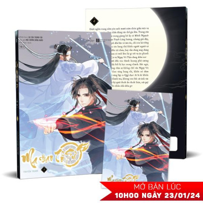 Ma Đạo Tổ Sư - Bản Truyện Tranh - Tập 4 - Tặng Kèm Postcard 2 Mặt Bồi Cứng