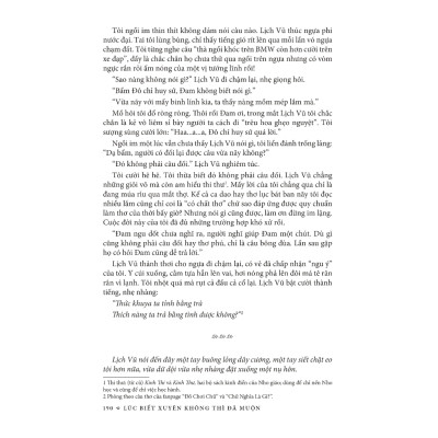 Lúc Biết Xuyên Không Thì Đã Muộn