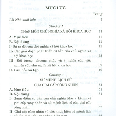 Combo 3 cuốn Giáo Trình Triết Học Mác – Lênin + Giáo Trình Tư Tưởng Hồ Chí Minh + Giáo Trình Chủ Nghĩa Xã Hội Khoa Học (Dành Cho Bậc Đại Học Hệ Không Chuyên Lý Luận Chính Trị) - Bộ mới năm 2021