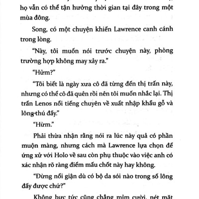 Sói Và Gia Vị (Tập 5)