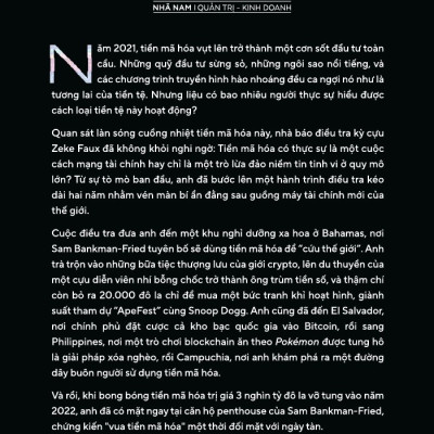 Sách - Tiền mã hóa - Giấc mơ vàng và cơn ác mộng tài chính (Zeke Faux) (Nhã Nam Official)