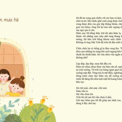 Cuốn Bốn mùa ươm yêu - Sách thai giáo dành cho mẹ bầu Bìa cứng