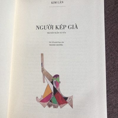 BÌA CỨNG - NGƯỜI KÉP GIÀ - TÁC PHẨM NỔI BẬT CỦA NHÀ VĂN KIM LÂN - 18 TRANH MINH HOẠ CỦA THÀNH CHƯƠNG