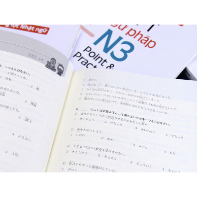 Kỳ thi năng lực Nhật ngữ: Point & Practice N3 - Ngữ pháp