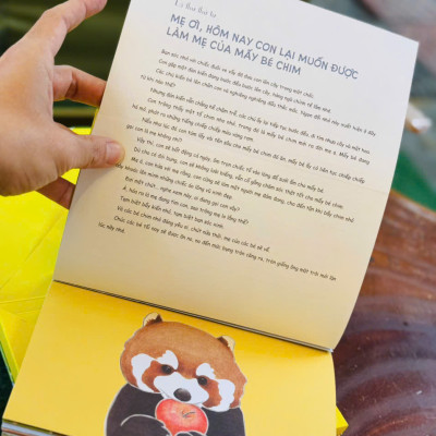 (Bìa cứng, In màu) TRIỆU LÁ THƯ GỬI MẸ - Mu Ye, You Ya - Lê Tùng Dương dịch - Thái Hà Books