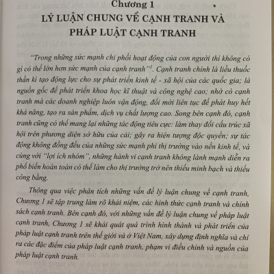 Giáo Trình Luật Cạnh Tranh - TS. Bùi Hữu Toàn