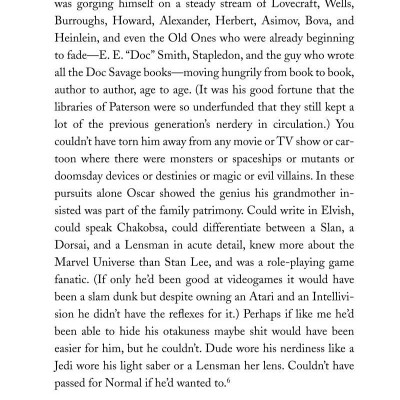 The Brief Wondrous Life of Oscar Wao