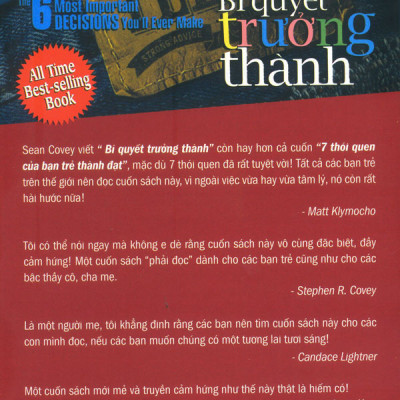 Sean Covey - Bí Quyết Trưởng Thành