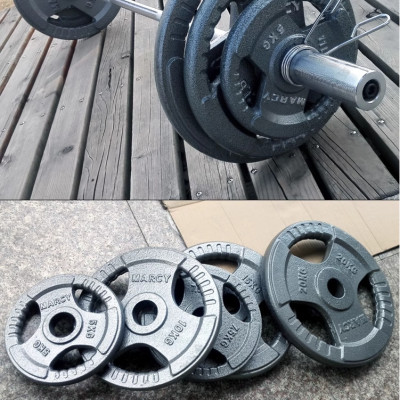 Tạ đĩa Gang bọc cao su FED-KB-10 phi 50- Loại 10kg (2 cái)