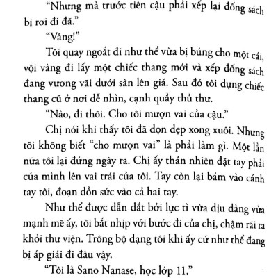 Tôi Không Thể Viết Tiểu Thuyết