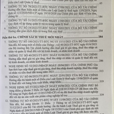 Chính Sách Thuế - Quy định chi tiết thi hành một số điều của Luật Quản Lý Thuế 