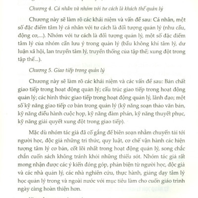 Giáo Trình Tâm Lý Học Quản Lý