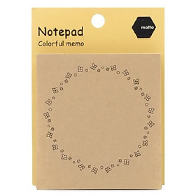 Giấy Notepad Motto CYNPFR-KR