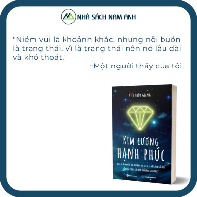 Sách - Kim Cương Hạnh Phúc - Tác giả Việt Thùy Giang