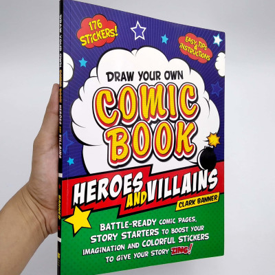 Draw Your Own Comic Book: Heroes And Villains