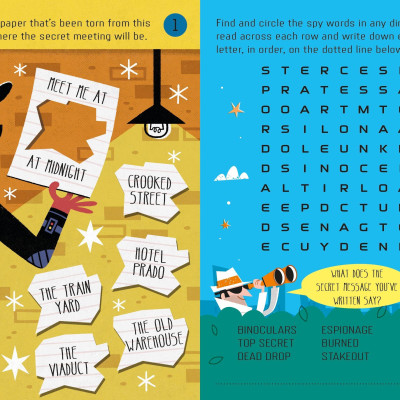Spy Puzzles (Usborne Minis)