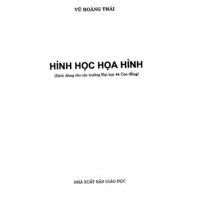 Hình học họa hình