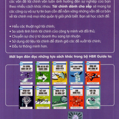 HBR Guide To - Tài Chính Dành Cho Sếp (Tái Bản) (Quà Tặng: Cây Viết Black)