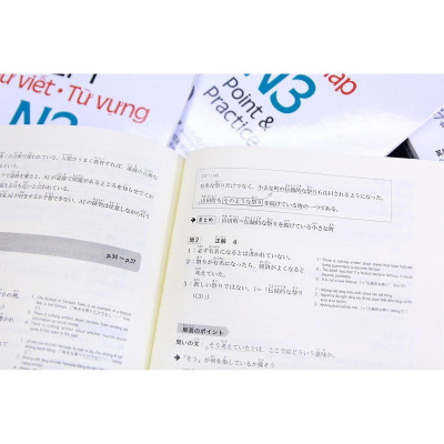 Kỳ thi năng lực Nhật ngữ: Point & Practice N3 - Chữ viết Từ vựng (NXB Trẻ)