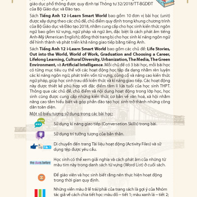 Tiếng Anh 12 i-Learn Smart World - Student