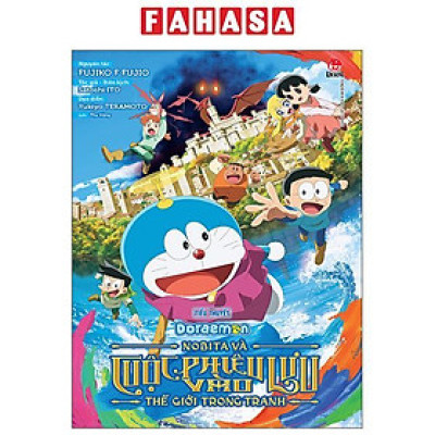 Sách - Doraemon - Tiểu Thuyết - Nobita Và Cuộc Phiêu Lưu Vào Thế Giới Trong Tranh
