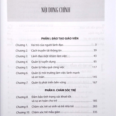 Cẩm Nang Đào Tạo Giáo Viên Và Chăm Sóc Trẻ - The Big Picture 4e And The Business Of The Child Care 4e