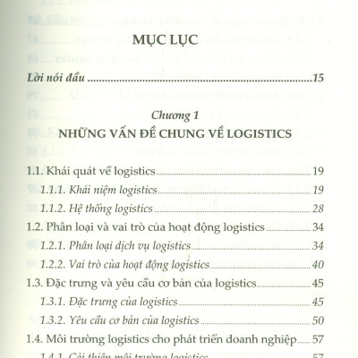 Giáo trình Quản Trị Hoạt Động Logistics Và Thương Mại Doanh Nghiệp