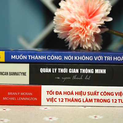 Sách Quản Lý Thời Gian Thông Minh, Muốn Thành Công Nói Không Với Trì Hoãn và Tối Đa Hóa Hiệu Suất Công Việc - Việc 12 Tháng Làm Trong 12 Tuần