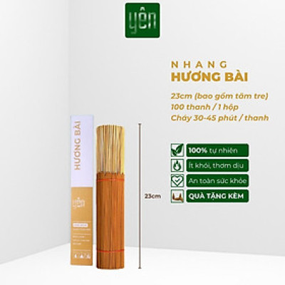 Nhang Hương Bài Sạch 1kg Giá Sỉ Loại 23-30-40cm 800-700-500 Thanh Yên 100 % Tự Nhiên Thờ Cúng