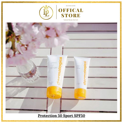 Kem chống nắng quang phổ rộng chống thấm nước, mồ hôi, thích hợp cho cả người chơi thể thao, bơi lội Dermalogica Protection 50 Sport SPF50 156ml