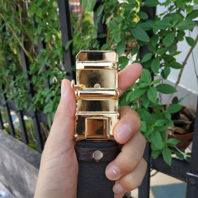 Thắt Lưng Nam Da Cá Sấu. Da Bụng Rất Mềm Và Đẹp. Dễ Sử Dụng