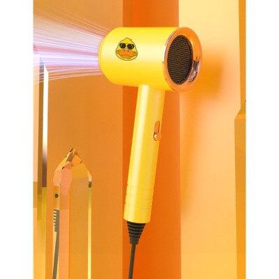 Sấy tóc mini hình con vịt vàng , phụ kiện tóc làm đẹp không thể thiếu của chị e phụ nữ