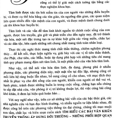 Tìm Hiểu Các Bài Văn Khấn Truyền Thống Áp Dụng Đời Thường