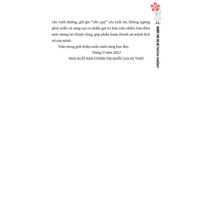 Người trẻ có sợ trách nhiệm? (bản 1 màu - in 2023)