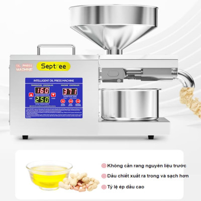 Máy ép dầu ăn thực vật thế hệ mới dùng kinh doanh sản xuất thương hiệu Mỹ Septree K39 - Công suất 1350W - Hàng nhập khẩu (Bảo Hành 1 Năm)