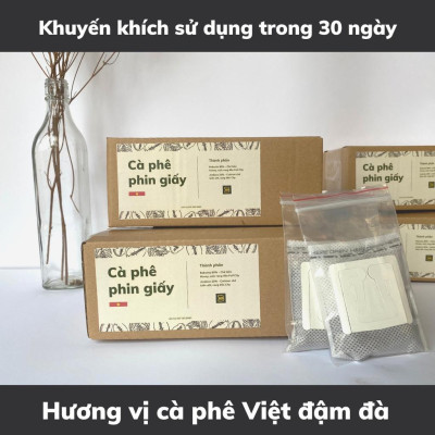 Cà Phê rang xay Phin Giấy Big Dream blend 80% Robusta và 20% Arabica Cafe nguyên chất pha phin đậm hương vị truyền thống
