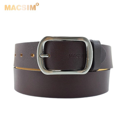 Thắt lưng nam da thật cao cấp nhãn hiệu Macsim TW032