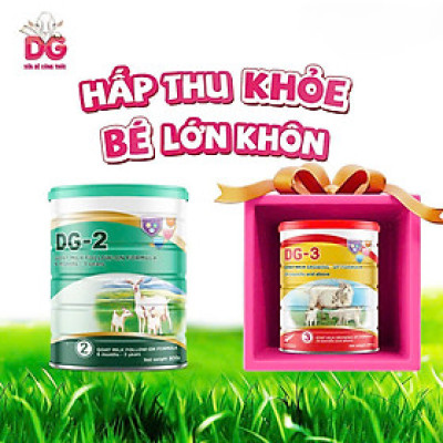 [Tặng 1 lon DG-3, HSD 10/2025] Sữa Dê Công Thức DG-2 800g (HSD 7/2026)