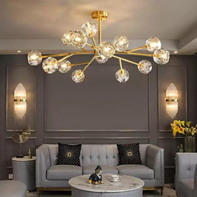 Đèn chùm 15 tay phale sang trọng, hiện đại