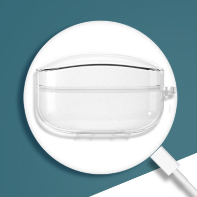 Ốp TPU Trong Suốt cho tai nghe Sony WF-1000XM4 Kèm Móc Treo- Hàng chính Hãng