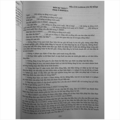 Sách Hướng Dẫn Cung Cấp, Đăng Tải Thông Tin về Lựa chọn Nhà Thầu và Mẫu Hồ Sơ Đấu Thầu Trên Hệ Thống Mạng Đấu Thầu Quốc Gia (Quyển 1) (V2511D)