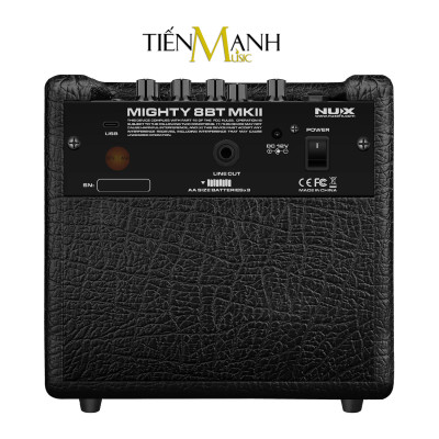 [Bluetooth] Amply Guitar Điện Nux Mighty 8BT MKII - Loa Ampli Di động Amplifier 8 BT MK2 Hàng Chính Hãng - Kèm Móng Gẩy DreamMaker
