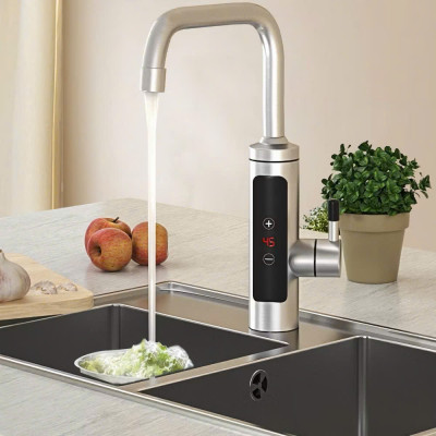 Máy Nước Nóng Tại Vòi – Điều Chỉnh Nhiệt Độ, An Toàn Chống Giật , Thiết Kế Sang Trọng, Bền Bỉ, Dễ Lắp Đặt