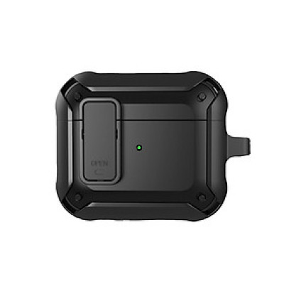 Bao Case Ốp Chống Shock Có Khóa Chống Thất Lạc Rơi Tai Nghe cho Airpods 4 (2024) - Hàng Chính Hãng