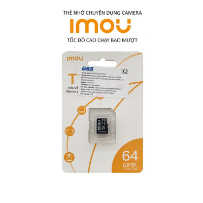 Thẻ nhớ chất lượng chuyên camera 32GB 64GB MicroSD, thẻ nhớ IMOoU 32GB S1 đọc 95Mb/s, thẻ nhớ DSS 64GB T1 - Hàng chiính hãng cao cấp xịn Phụ Kiện - no fake - Miếng lót chuột